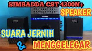 REVIEW Speaker  Simbadda CST 4200N [upl. by Prouty451]