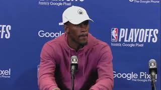 Jimmy Butler Tells Reporter To Do His Job [upl. by Mohammad572]