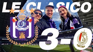 RSC ANDERLECHT vs STANDARD DE LIÈGE  30 Les Mauves et Blancs qui ont dominés ce Clasico VLOG 16 [upl. by Inhsor]