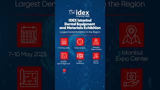 Experience the biggest gathering in the dental health sector at IDEX Istanbul 2025 🦷 shorts [upl. by Noslrac]