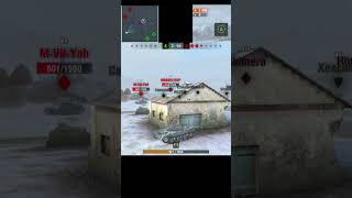 wotblitz \ BatChat Bourrasque wot танки shorts [upl. by Ynnam]