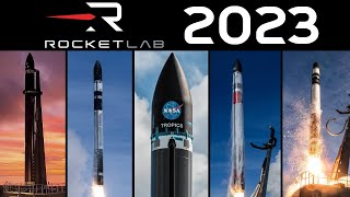 Rocket Launch Compilation 2023  Rocket Lab [upl. by Adnovaj]