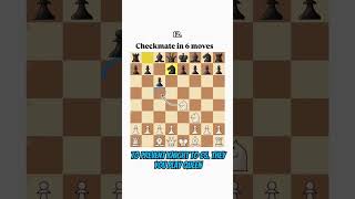 How To Checkmate In Just 6 moveschess shorts trick [upl. by Lerej]