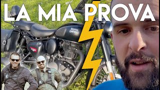 LA MIA PROVA ep17  Royal Enfield Classic 350 di Carlo [upl. by Enyale]