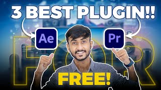 3 Best Plugin For Premiere Pro amp After Effect  Free Plugin  Easy To Use [upl. by Accemahs]