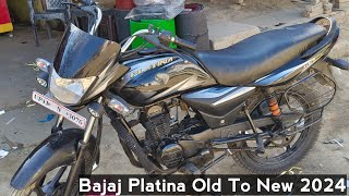 Bajaj Platina Old 2008 To 2024 Full Modification  Platina Modified wrap [upl. by Stephanus]