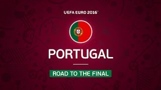 Portugals road to the final UEFA EURO 2016 animated guide [upl. by Eon433]