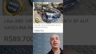 Será que tá bom Lifan X80 2019 motor auto carros mecanica top pop turbo suv china up you [upl. by Avika]