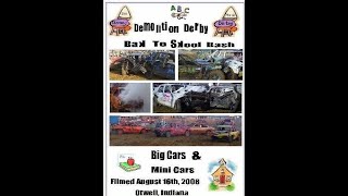 Otwell Indiana 8162008 Big Cars Feature Demolition Derby [upl. by Irolam826]