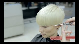 from long to short round shape haircut [upl. by Antonia245]