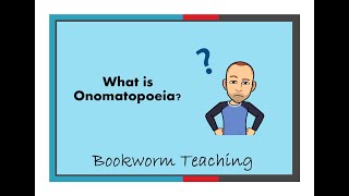 What is onomatopoeia and what are some examples [upl. by Scornik]