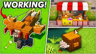 ► 25 MEDIEVAL Build Hacks You Need In Your World  Minecraft Build Ideas 🏰⚔️ [upl. by Goldsmith942]