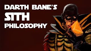 Darth Banes Sith Philosophy Star Wars Legends [upl. by Baten712]