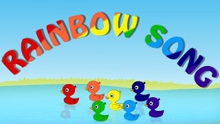 Rainbow Song  Color Song  Nursery Rhyme [upl. by Mcgannon]