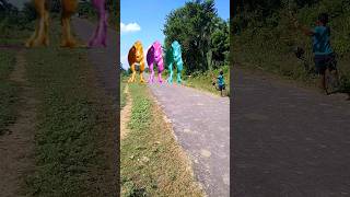 Big dinosaur chase trex chasing part52 shorts dinosour youtube dinosourus youtubeshorts [upl. by Herahab]