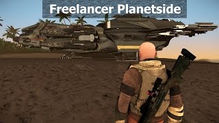 Star Citizen Freelancer Mis planetside [upl. by Nahk]