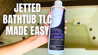 Jetted Bathtub Cleaner  Easy amp Effective Bathtub Jet Cleaning Guide  AquaDoc [upl. by Eiluj583]