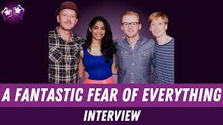 A Fantastic Fear of Everything Simon Pegg Amara Karan Crispian Mills amp Chris Hopewell Interview [upl. by Wichern288]