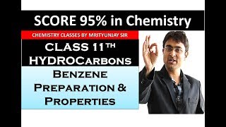 Hydrocarbons  Benzene its preparation amp propertiesPart 10 [upl. by Gifferd]