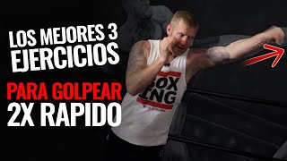 3 TIPS PARA GOLPEAR MAS RAPIDO EN BOXEO [upl. by Neuburger]