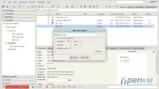 OpenKM  templates [upl. by Boylston]