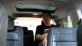 2009 Ford Flex 3rdRow Seat Space Test  Will Dan Fit [upl. by Imuya435]