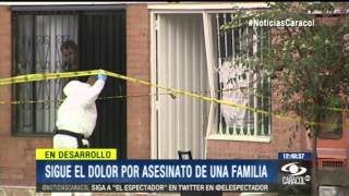 Así fue angustioso momento en que descubren a familia asesinada en Bosa  12 de Noviembre de 2013 [upl. by Liris]