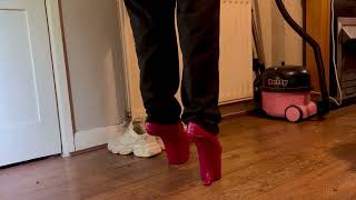 My Pleaser Craze heels  First Walk [upl. by Oeram]