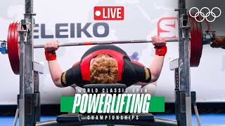 🔴 LIVE Powerlifting World Classic Open Championships  Mens 74kg amp Womens 63kg Group A [upl. by Rehtaef]