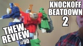 Knockoff Beatdown II Thews Awesome Transformers Reviews 90 [upl. by Tiphani594]