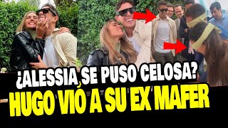 NOVIA DE HUGO GARCIA SE PUSO CELOSA TRAS VER A LA EX MAFER NEYRA CON SU NUEVO NOVIO [upl. by Meriel]