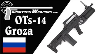 OTs14 Groza Russias OverHyped 9x39mm Spetznaz Bullpup [upl. by Kachine35]