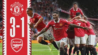 Four Wins In A Row 💪  Man Utd 31 Arsenal  Highlights [upl. by Perkoff419]