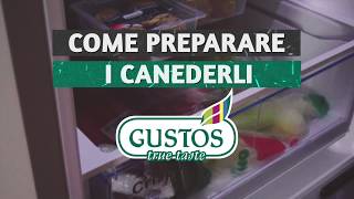 Come cucinare i canederli Gustos [upl. by Sueddaht]