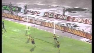 Pahang vs Kedah 10  Piala Malaysia 1992 FINAL [upl. by Bernardi]