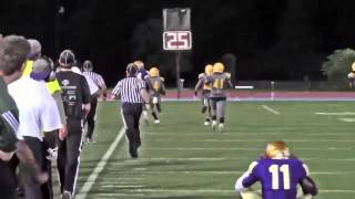 2014 Top 12014 Top 100 Prep Football Plays  No 96 Karr DB Michael Conners 70yard picksix 00 Pr [upl. by Stella69]