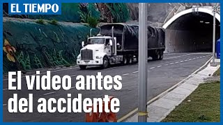 Revelan video previo al brutal accidente que dejó ocho muertos en La Línea  El Tiempo [upl. by Horne]