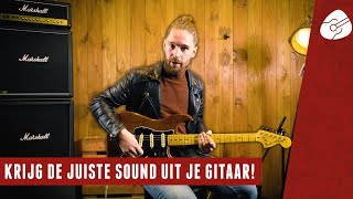 Zo werken de KNOPPEN van een ELEKTRISCHE GITAAR [upl. by Celestyn]