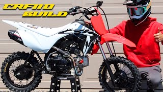 INSANE MOD CRF110 PIT BIKE BUILD Start to Finish Restoration [upl. by Errised669]