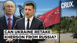 Amid Putin’s Donbas Onslaught Why Ukraine Is Planning A CounterAttack Against Russia In Kherson [upl. by Airdnola]