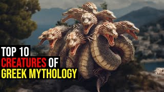 Top 10 Creatures from Greek Mythology [upl. by Towney]