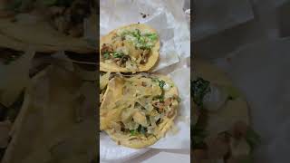 Tacos de tripa en comalcalco tabasco cocina food [upl. by Martica]