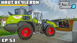 THE SILAGE SHIFTING CONTINUES  Farming Simulator 22  HautBeyleron  Episode 53 [upl. by Mojgan]