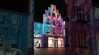 Recklinghausen leuchtet 2024 🤩 ruhrgebiet recklinghausen light lightfestival city night [upl. by Terrena]