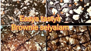 brownie recipe in tamil  brownie seivathu eppadi  fudgy brownie recipe  chocolate brownie [upl. by Suiramad]