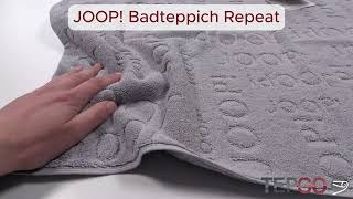 JOOP Badteppich Repeat [upl. by Cotter]