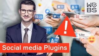 Plugins amp Social Media auf Websites datenschutzkonform nutzen  DSGVO einfach erklärt 6  WBSLEGAL [upl. by Kezer754]