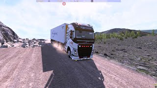 ETS2 144 Promods261  Finnmark  Saltfjellet  N Honningsvåg  Bidjovagge  2K 1440p [upl. by Yrreg]