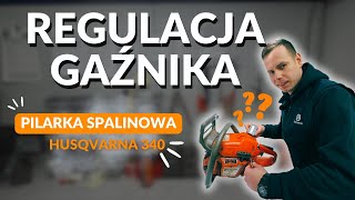 Regulacja gaźnika pilarki spalinowej [upl. by Varipapa361]