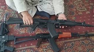 ak 74u 222 bore saiga 222bore 223bore 222 bore krinkov 44 bore 308 bore rifle 223 bore mp5 full auto [upl. by Ahsart856]